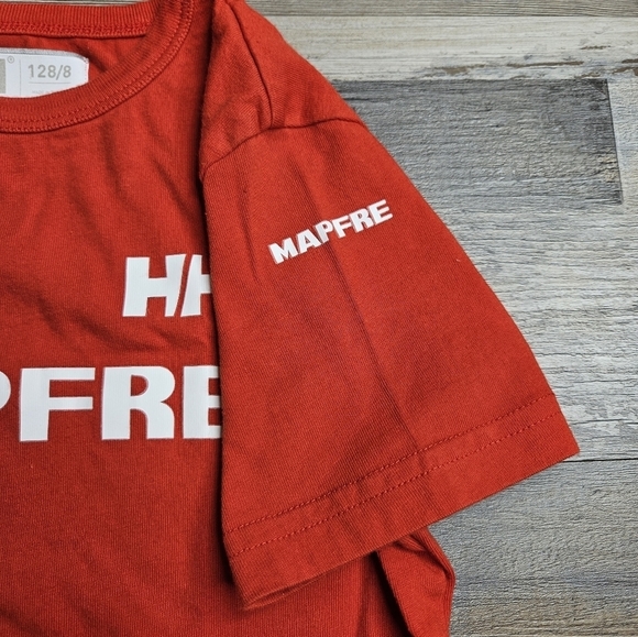 Helly Hansen red tshirt Mapfre Volvo Ocean Race Sailing Race - Picture 2 of 4